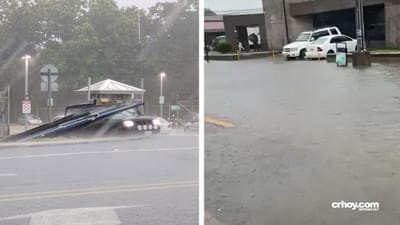 CNE reporta 12 incidentes por inundaciones en 4 cantones, esta tarde