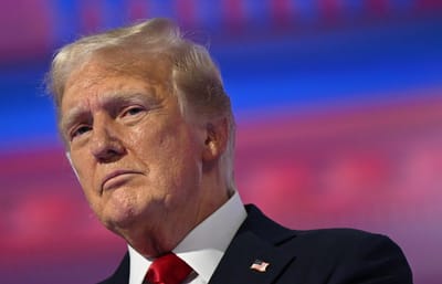 Donald Trump en la Convención Nacional Republicana. (Foto: Patrick T. Fallon para AFP)