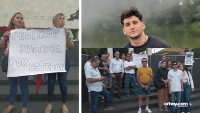Familiares de joven que perdió la vista por disparos de vecino, se manifiestan en Tribunales