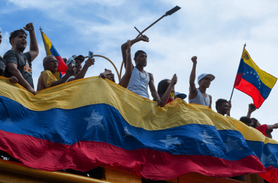 Protestas en Venezuela por fraude en elecciones presidenciales. (Foto: El País)