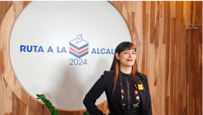 Vianey Mora, asesora del FA, viajó a Venezuela financiada por el régimen.