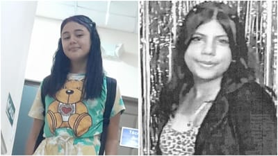 Izquierda: Sharick Daniela Vásquez Calderón. Derecha: Hylary Fabiana Alcocer Solano, ambas son de 13 años.
