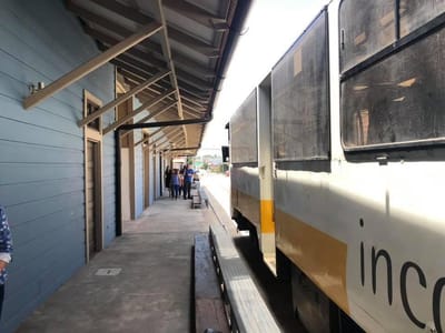 Estación del Incofer en Heredia. Foto: cortesía.