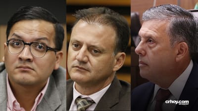 Los diputados Antonio Ortega, del FA, Diego Vargas, del PLP y Óscar Izquierdo, del PLN, lamentaron que el Gobierno no proponga soluciones a los problemas del país.
