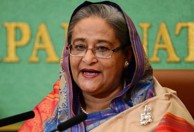 La primera ministra de Bangladesh, Sheikh Hasina (AFP)