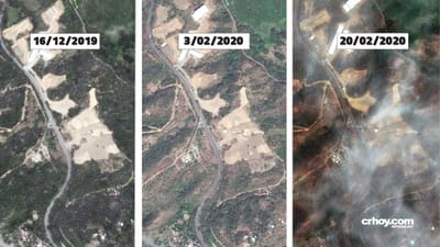 Comparación fotográfica del PEP. GeoInn Geospatial Innovations S.A./Auditoría Interna BCR