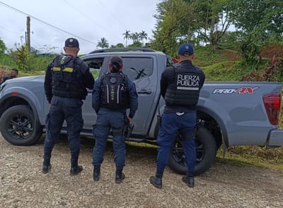 Carro robado en Panamá que fue decomisado en Costa Rica
