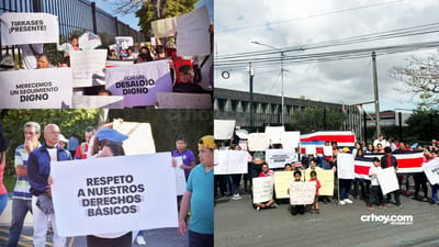 Familias piden tiempo para salir de sus casas tras orden de desalojo en Tirrases