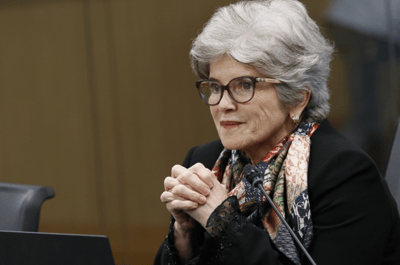 Rocío Aguilar, jerarca de la Sugef. (CRH).