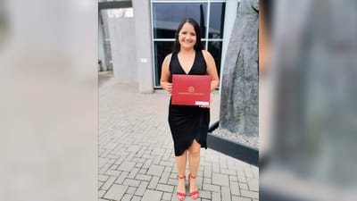 Esposo de joven enfermera se dio cuenta de trágico choque en tiempo real