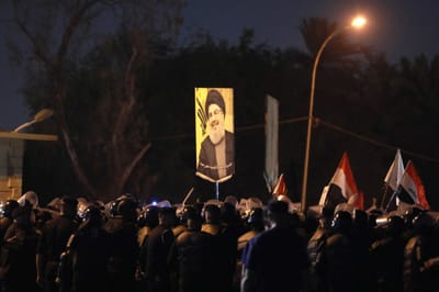 Imagen de Hassan Nasrallah (AFP)