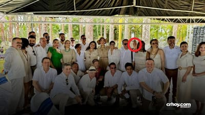 Miembros del gabinete de Rodrigo Chaves y al fondo Róger Madrigal, presidente del Banco Central de Costa Rica. (CRH).