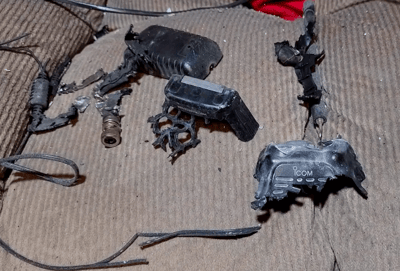 Este miércoles se estallaron los radios portátiles de los miembros de Hezbolá en Líbano. (Foto: NY Post)