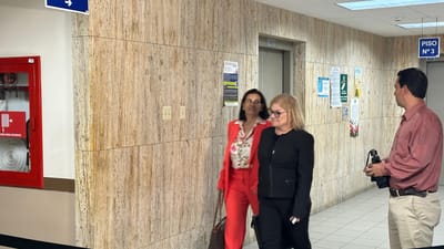 Marta Esquivel, presidenta ejecutiva de la CCSS y Marielos Gutiérrez, gerente interina; ambas imputadas en el caso Barrenador. CRH