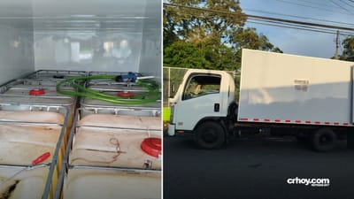 Decomisan 6.000 litros de combustible presuntamente robado y detienen a conductor