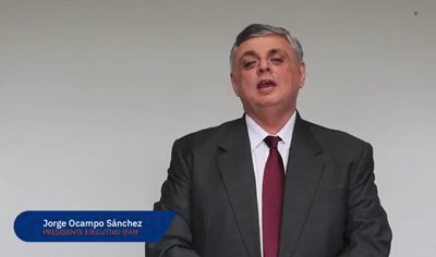 Jorge Ocampo, presidente ejecutivo del IFAM.