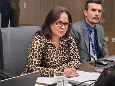 Karla Granados, gerente general de la Asamblea Legislativo, justificó la compra de los vehículos. Foto: CRH.