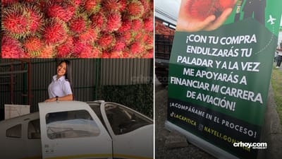 Joven madre vende mamones para pagarse su carrera de aviación