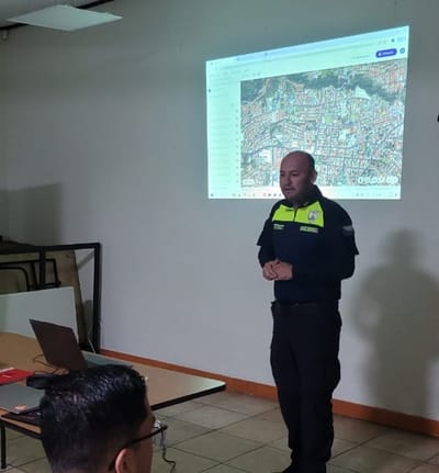 Mario Ortega, jefe de Policía Municipal de Moravia