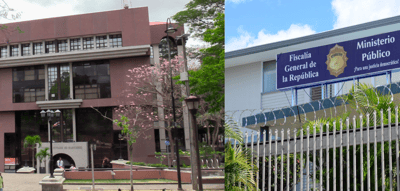 Sedes del TSE y de la Fiscalía General. CRH