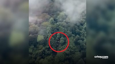 Avioneta accidentada en Pico Blanco