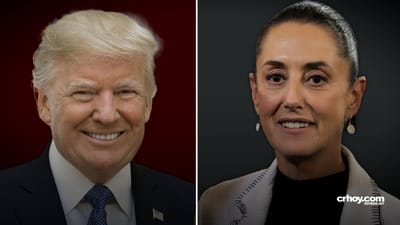 Donald Trump y Claudia Sheinbaum.