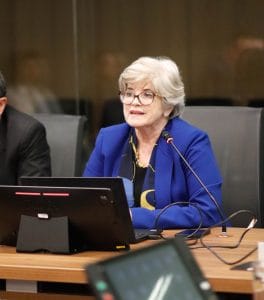 Rocío Aguilar, jerarca de la Sugef. (Asamblea Legislativa).