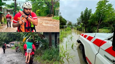 ¡Hasta lucha con cocodrilos! Cruzrojista narra riesgos en emergencias por inundaciones