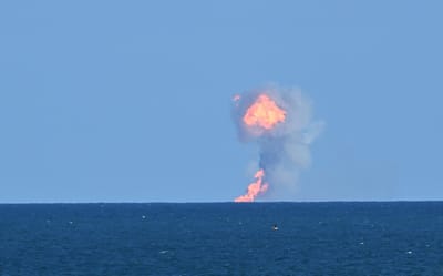 Megacohete Starship de SpaceX/AFP