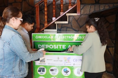 CPIC recolecta desechos electrónicos