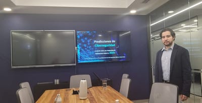 Christian Mora, ingeniero de ventas de Soluciones Seguras