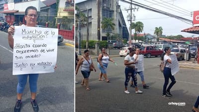 Familia de joven desaparecida en Limón protesta porque dejaron libre a sospechoso pese a existir rastros de sangre que lo vinculan
