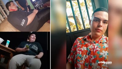 Conozca la historia de Gerald Monge Acosta: el vecino de Palmares que perdió 100 kilos en 2 años
