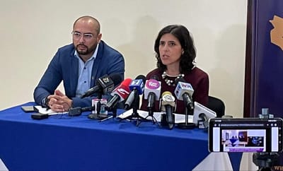 Gezer Molina, director de Ciberseguridad y Paula Bogantes, ministra del MICITT
