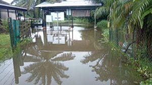 Inundaciones en Siquirres. (CRH).