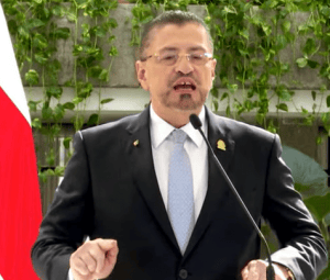 Rodrigo Chaves, presidente de la República. (CRH).