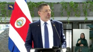 Rodrigo Chaves, presidente de la República. (CRH).