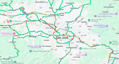 Captura de pantalla Google Maps
