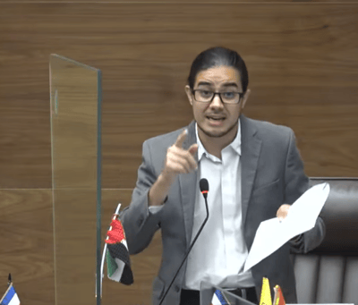 Jonathan Acuña, diputado del FA (CRH)