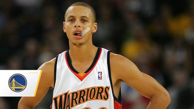 Stephen Curry en su debut en 2009