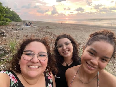 Foto publicada en Facebook por madre de adolescente fallecida