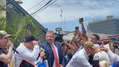 El presidente de la República, Rodrigo Chaves Robles, promovió el movimiento. CRH