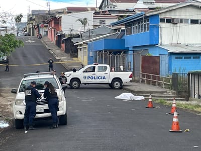 Asesinato ocurrido en San José, el 16 de abril de 2025. CRH