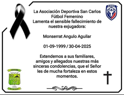 Conductor ebrio provoca accidente fatal y muere exjugadora de fútbol