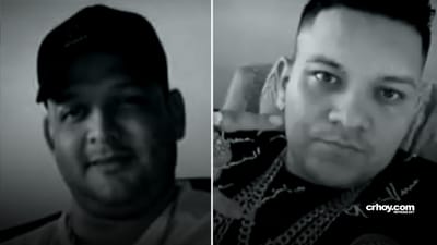 Alejandro Arias Monge, alias Diablo y Ronnie Ríos Oconitrillo alias Coco.
