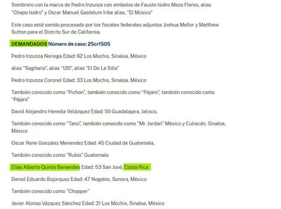 Tomado del Departamento de Justicia