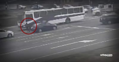 Vendedor de patí se salvó de milagro en accidente mortal de la ruta 32 ayer miércoles