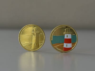 Moneda coleccionable de ₡25. (Banco Central de Costa Rica).