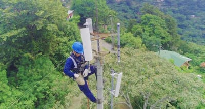 Colocación de torre para red 5G