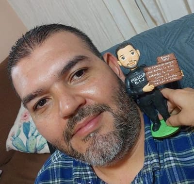 Geiner Zamora, subjefe del OIJ de Guápiles fue asesinado en enero de 2025. Cortesía